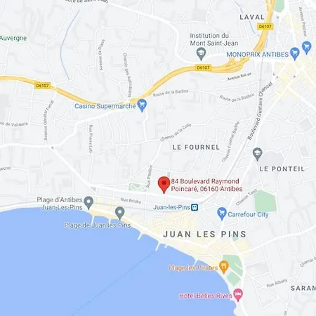 Le Sylvaplana Juan Les Pins Terrasse 30m2 Apartment Antibes