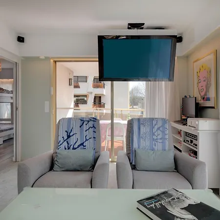 Le Sylvaplana Juan Les Pins Terrasse 30m2 شقة